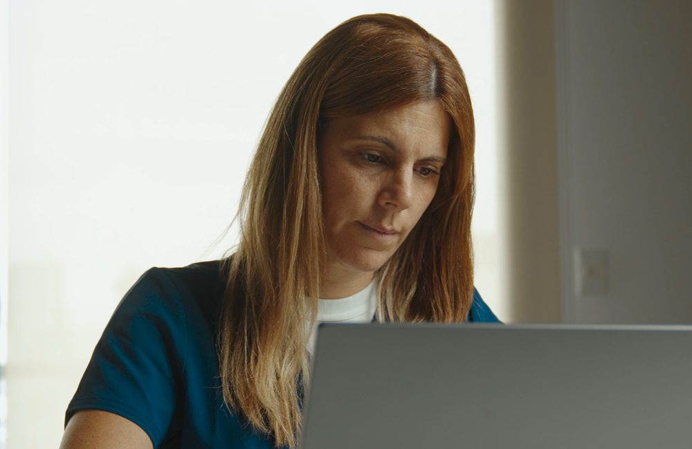Ortodoncista usando KeepViewer